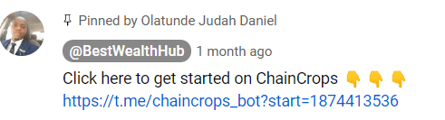 ChainCrops bot telegram