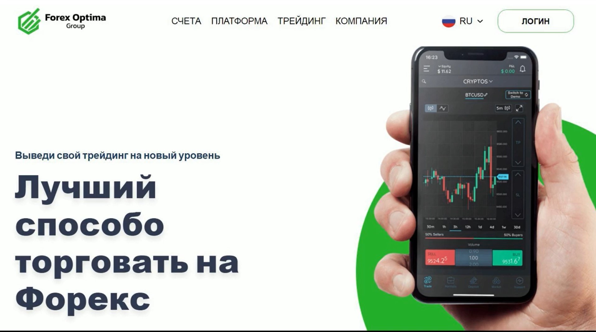 Forex Optima Group сайт