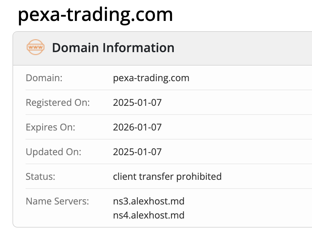 Pexa Trading мошенники