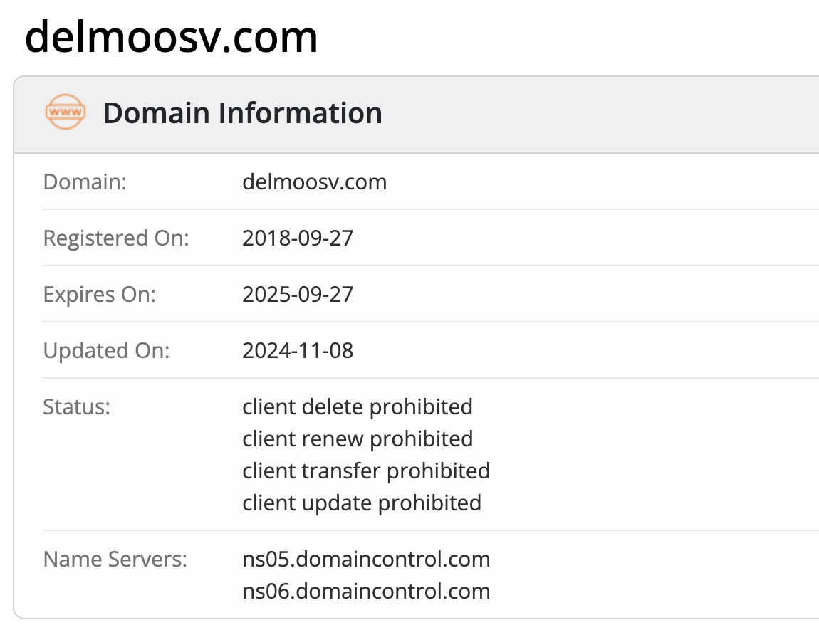 Delmoosv лохотрон