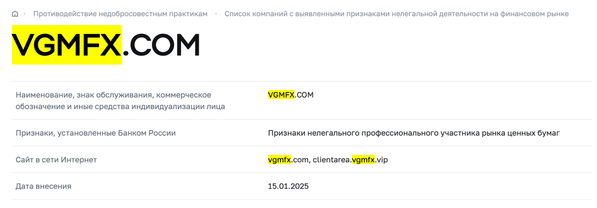 Velos Global Markets скам