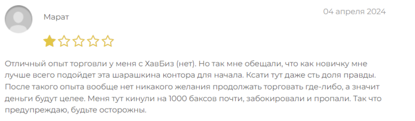 HavenBiz отзывы людей