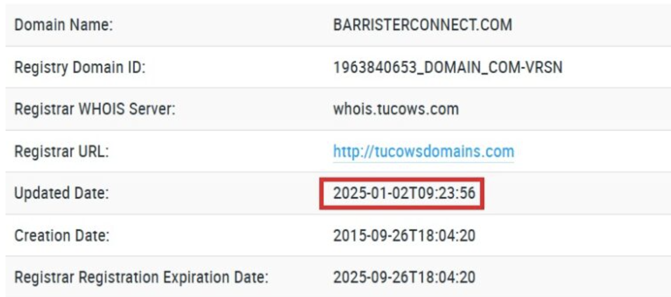 Expert Barristers домен