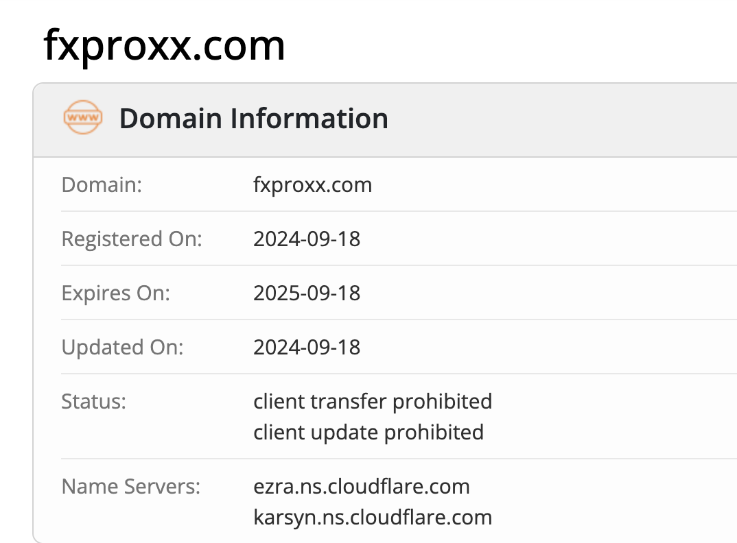 Fxproxx скам
