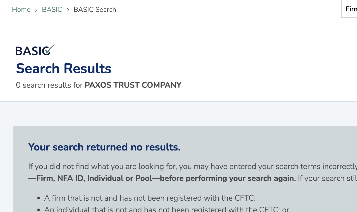 Paxos Trust Company скам