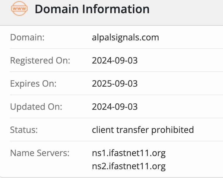 домен Alpalsignals