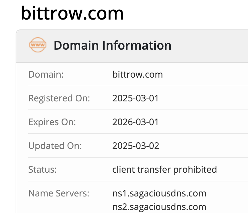 домен bittrow