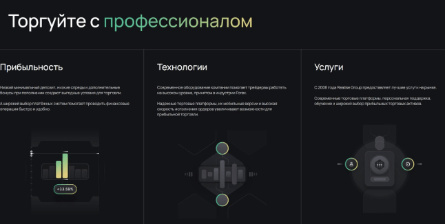 обзор брокера Realise Group