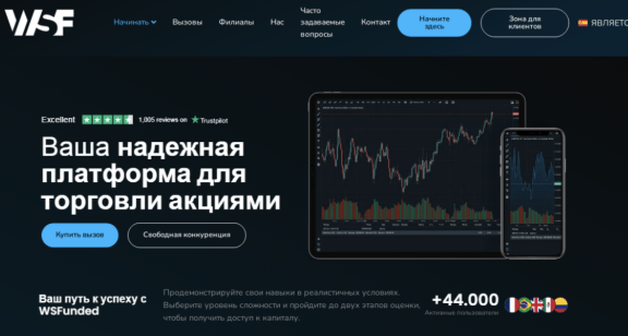 обзор брокера WSFunded