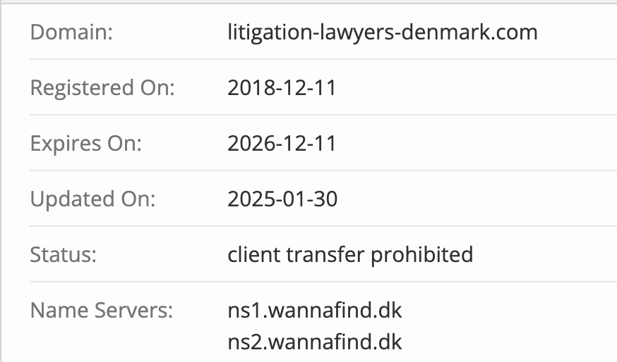 домен Litigation Lawyers