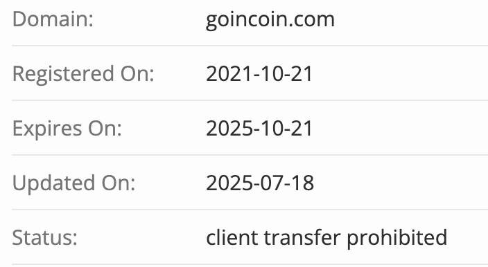 домен Goincoin