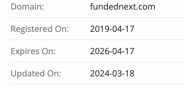 домен FundedNext