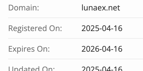 домен Lunaex