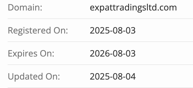 домен Expattradings