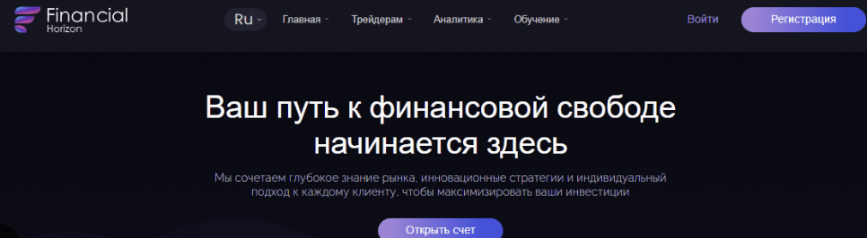 обзор на Horizon Invest Group / Financial‑Horizon