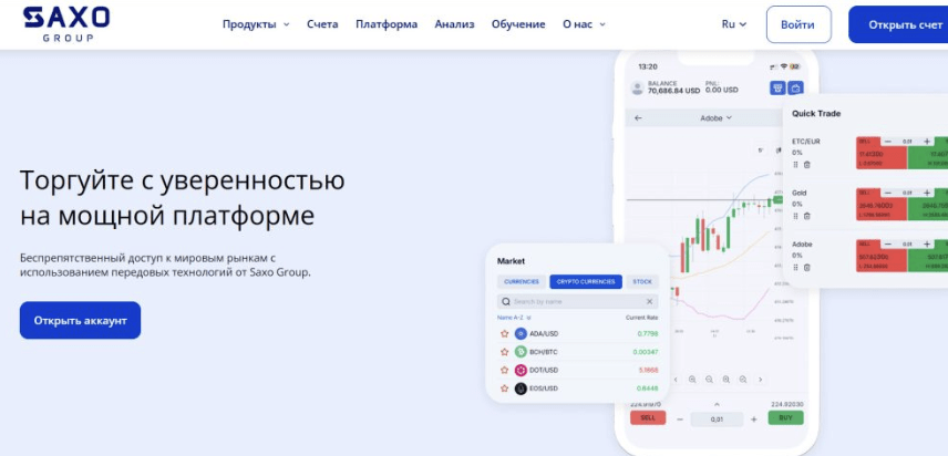 обзор на Saxo Group