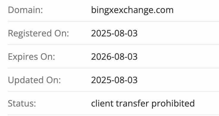 домен Bingx