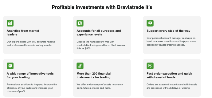 что известно? BraviaTrade