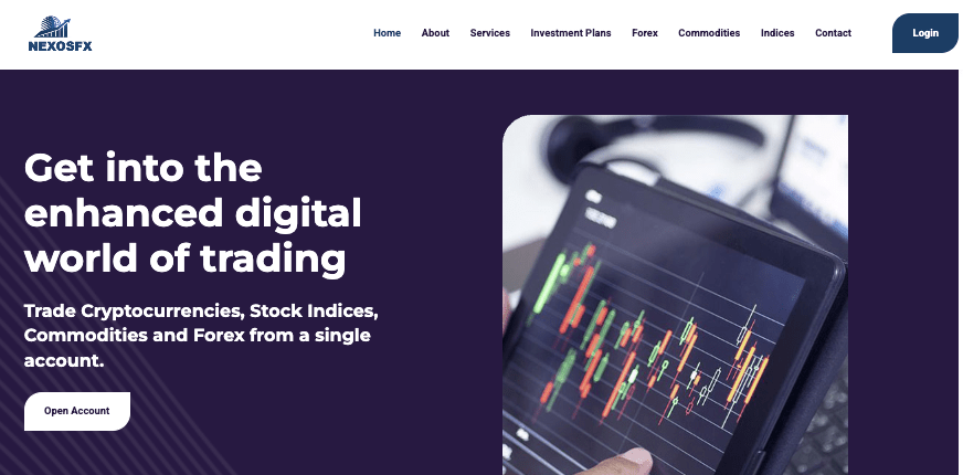 инфо о проекте Nexo Trade