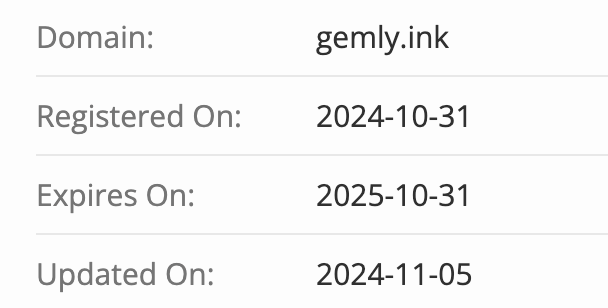 домен Gemly