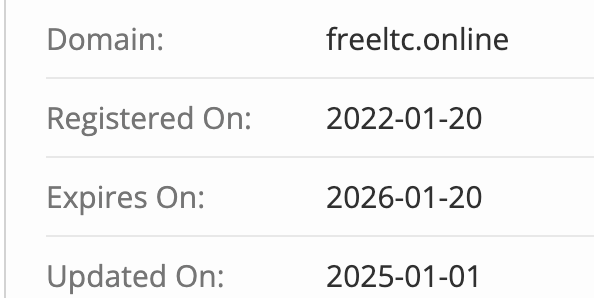 домен FreeLTC