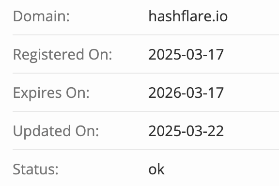 домен HashFlare