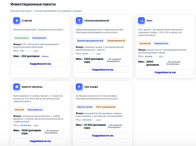 информация о Tradoxplus
