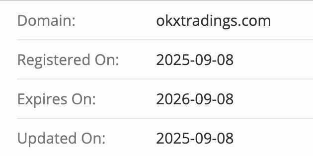 домен OKX Tradings