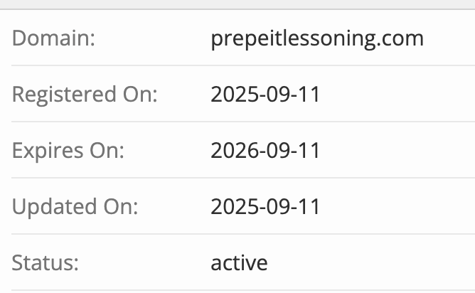 Prepeitlessoning домен